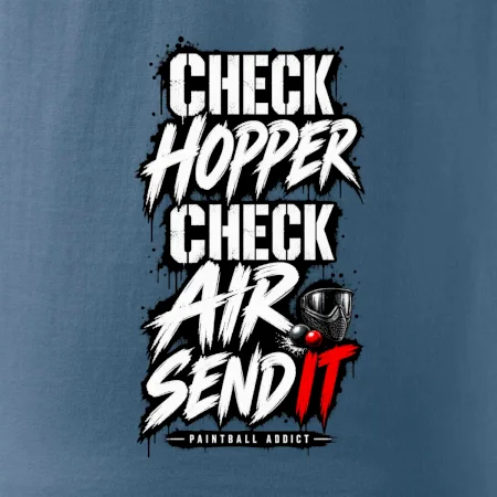 Kontrola zásobníku check hopper air paintball