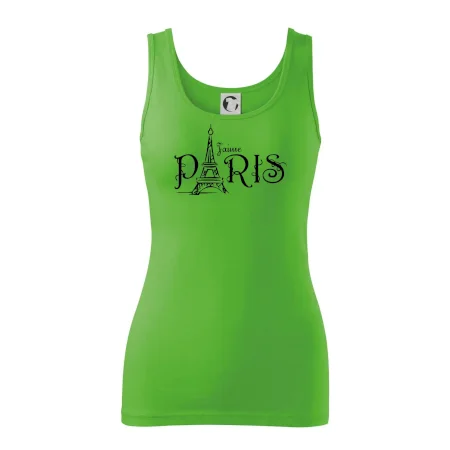 Paris nápis Eiffelovka rovný