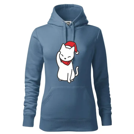 Vánoční kočka mávající