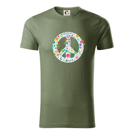 Peace and love symbol