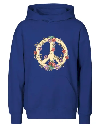 Peace symbol pískový
