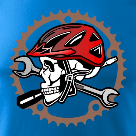 Lebka biker opravář