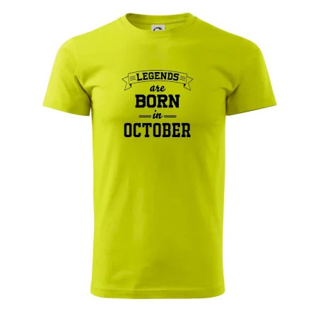 Legends are born in October