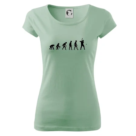 Evoluce baseball pálkař nápřah + míček