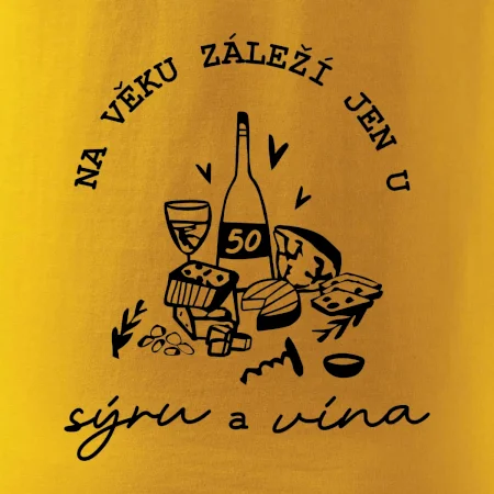 50 na věku záleží jen u sýru a vína