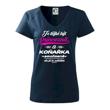 Je těžké být princezna - koňařka