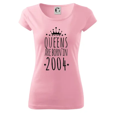 Queens are born in 2004