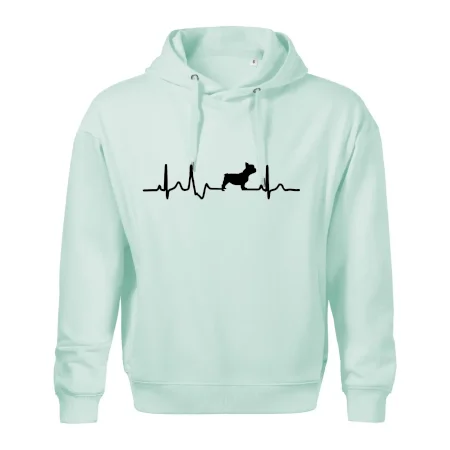 EKG Francouzský buldoček z boku
