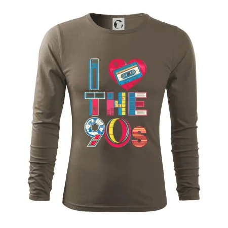 I love 90s - srdce a kazeta