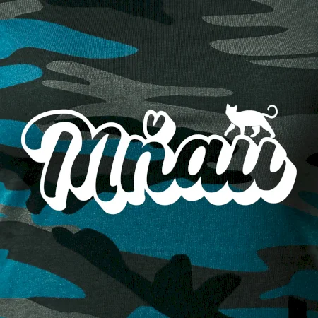 Mňau nápis