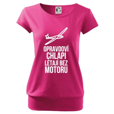 Opravdovi chlapi létají bez motoru