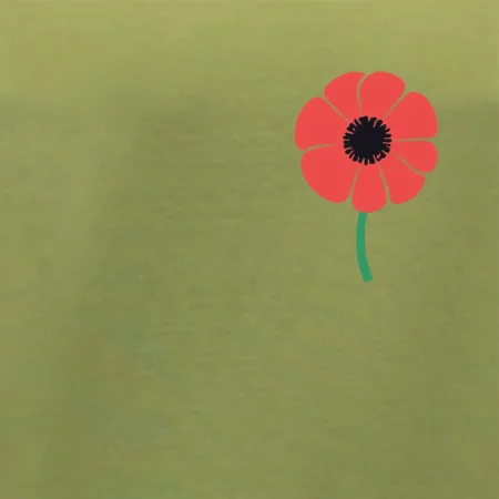 Vlčí mák ikonka na prsu
