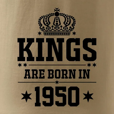 Kings are born in 1950