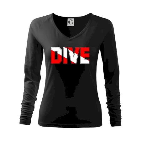 Dive nápis vlajka