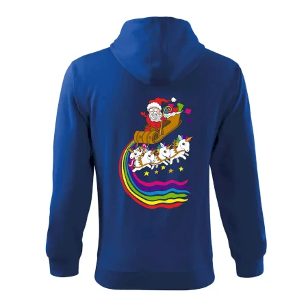 Santa a jednorožci (Pecka design)