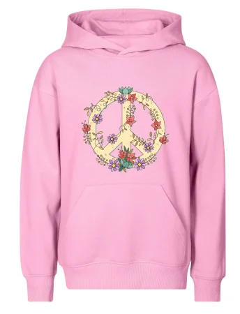 Peace symbol pískový