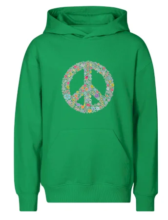 Peace symbol lístečky