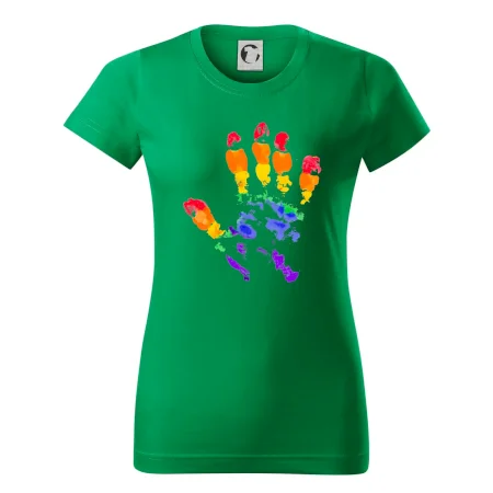 LGBT hand print