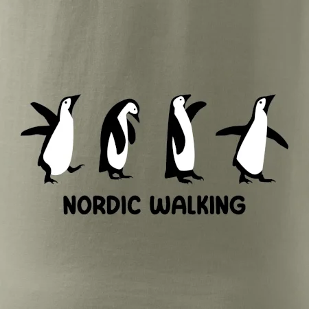 Nordic walking tučňáci - kreslení