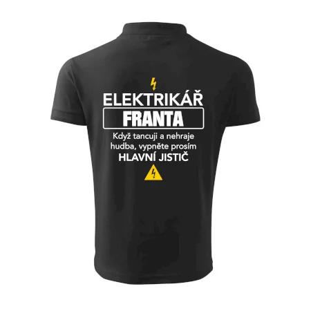 Jméno - Elektrikář - hlavní jistič