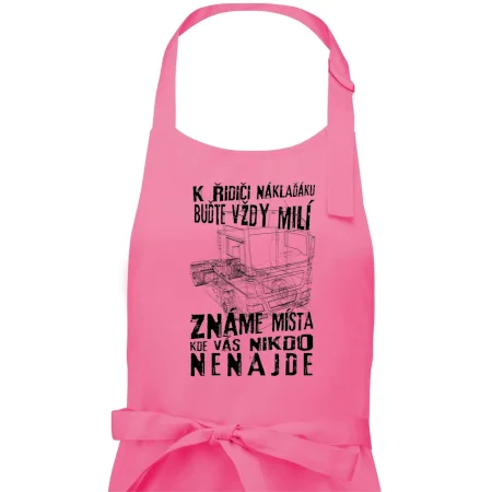 K řidiči náklaďáku buďte vždy milý