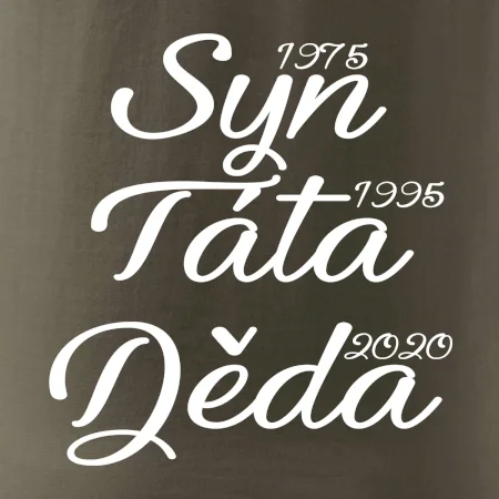 Syn, táta děda - vaše ročníky