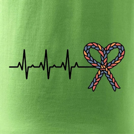 EKG srdce velikonoce