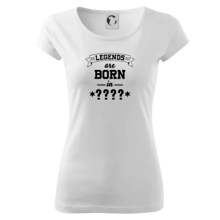 Legends are born in (tvůj měsíc narození)
