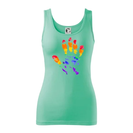LGBT hand print