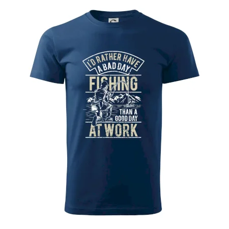Fishing at work