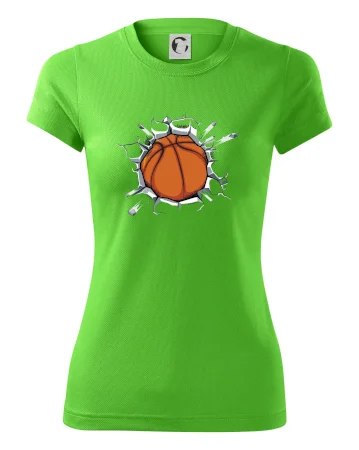 Basketbal míč v triku