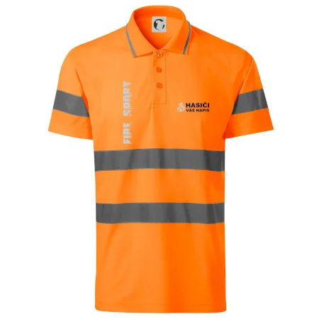 Hasiči REFLEXNÍ (oheň, Firesport, název sboru - vlastní nápis)
