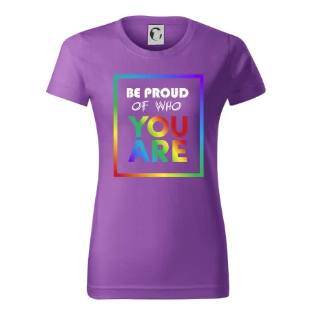Be proud of who you are