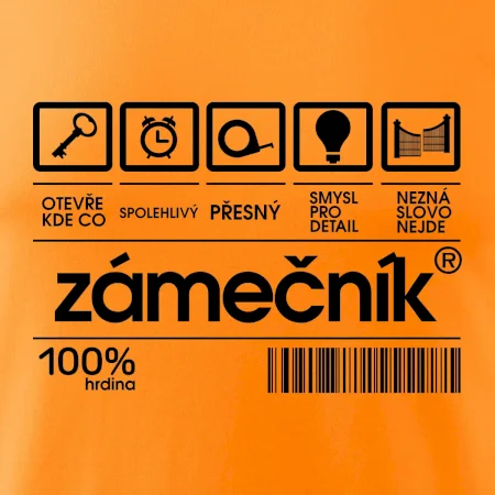 Čárový kód - zámečník