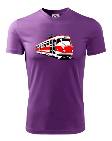 Tramvaj T3R barevná