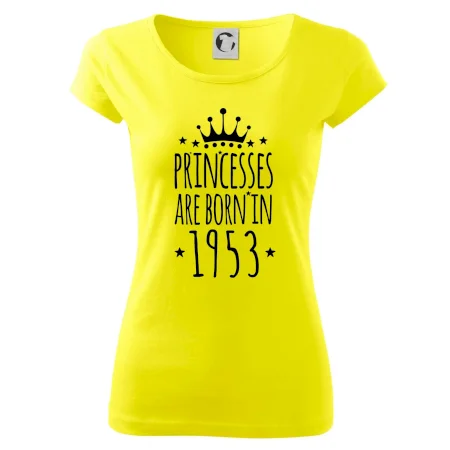Princesses are born in 1953