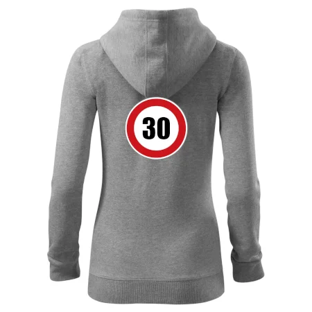 Dopravní značka - omezení rychlosti 30