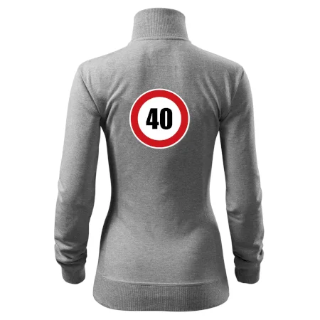 Dopravní značka - omezení rychlosti 40