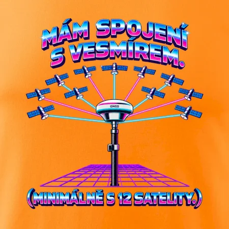 Geodet mám spojení s vesmírem