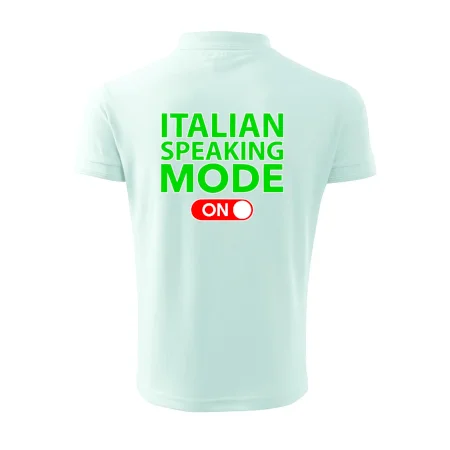 Italian speaking mode - ON