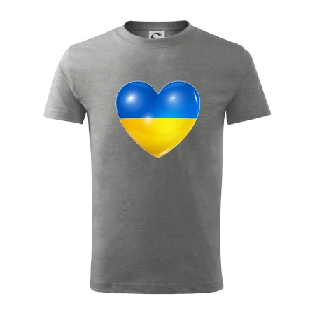 Ukrajina srdce vlajka
