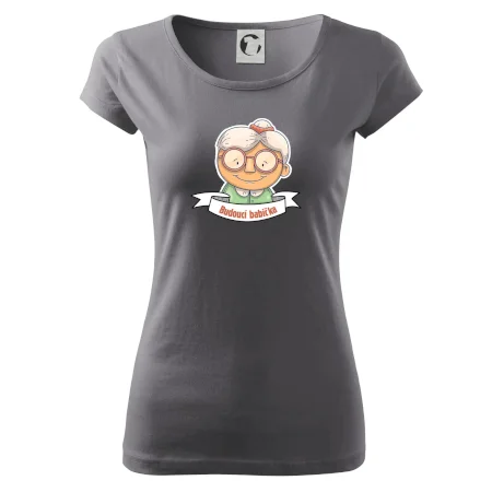 Budoucí babička kreslená