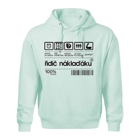Čárový kód řidič náklaďáku