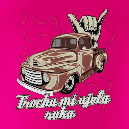 Trochu mi ujela ruka