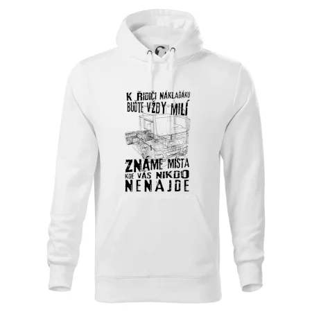 K řidiči náklaďáku buďte vždy milý