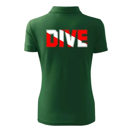 Dive nápis vlajka