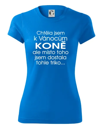 Chtěla jsem k Vánocům koně