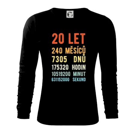 Narozeniny 20 přepočet času