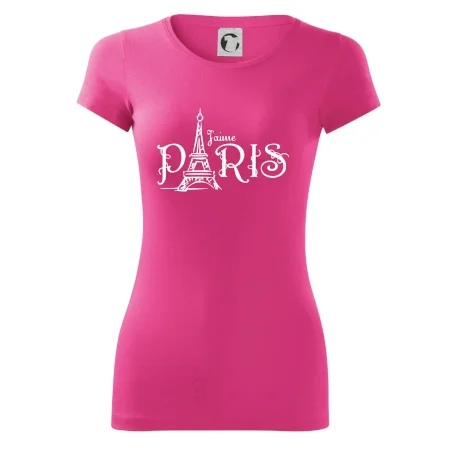 Paris nápis Eiffelovka rovný