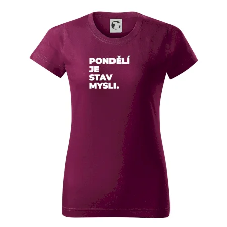 PONDĚLÍ JE STAV MYSLI.